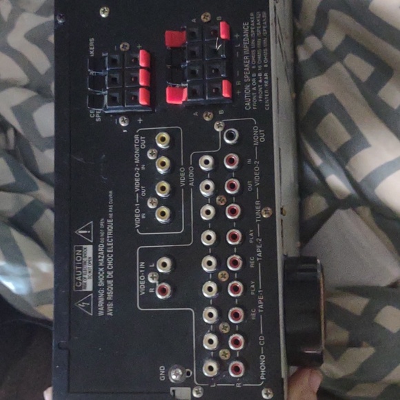 2.8 Amp Onkyo integrated receiver - Picture 6 of 6